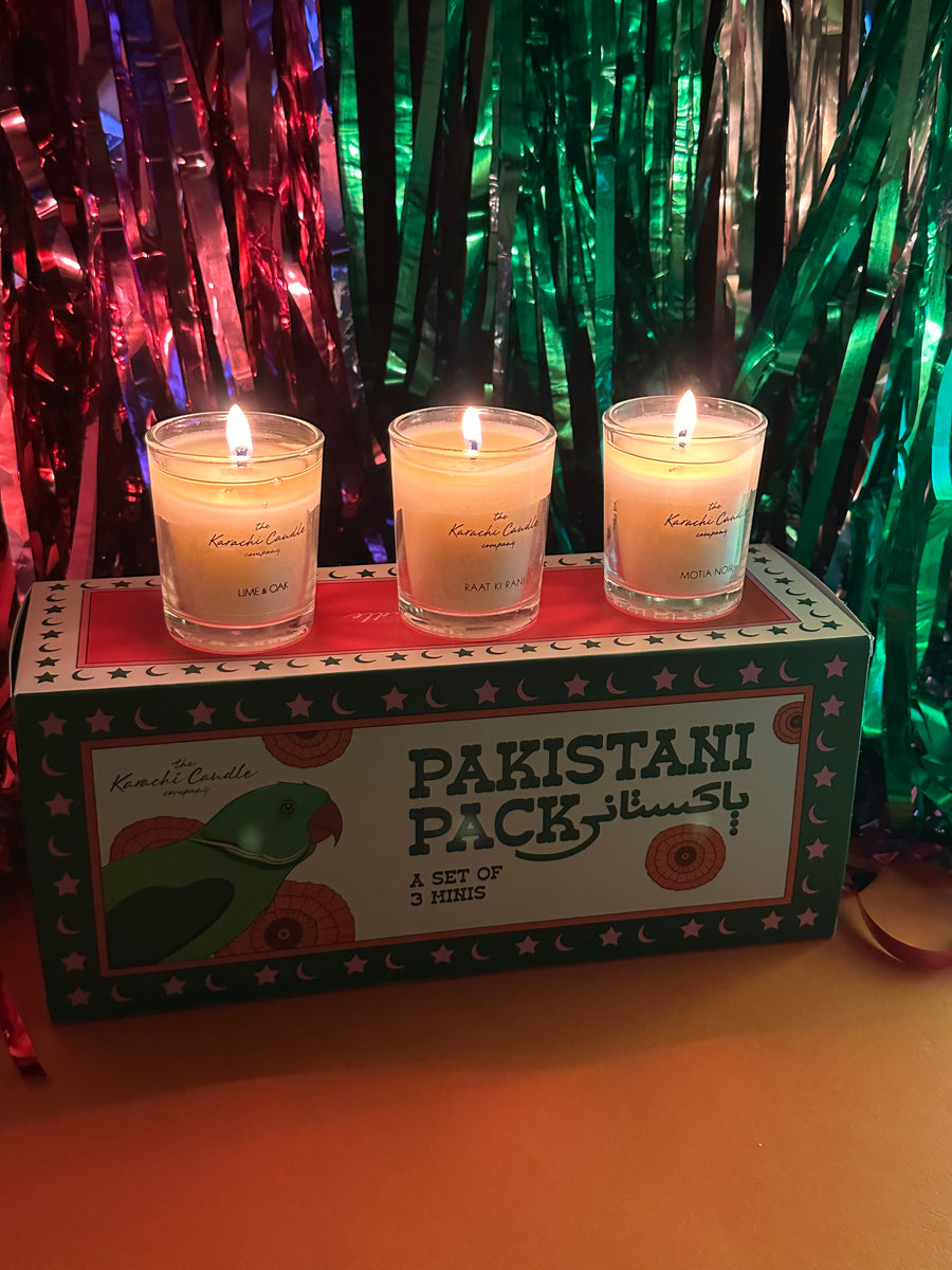Pakistan Pack Green Karachi Candle Company