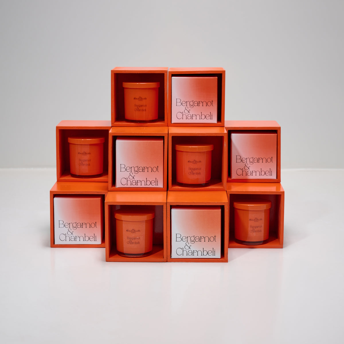 Bergamot & Chambeli Coloured Jar Karachi Candle Company